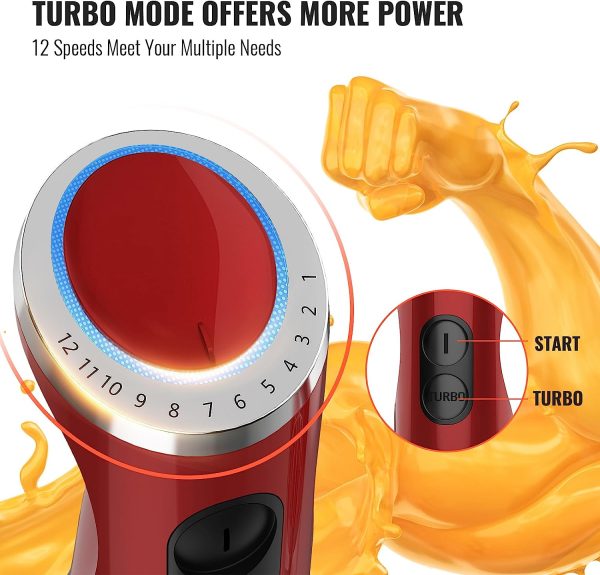 KOIOS HB-2052 1000W 5-in-1 Multifunctional Immersion Hand Blender