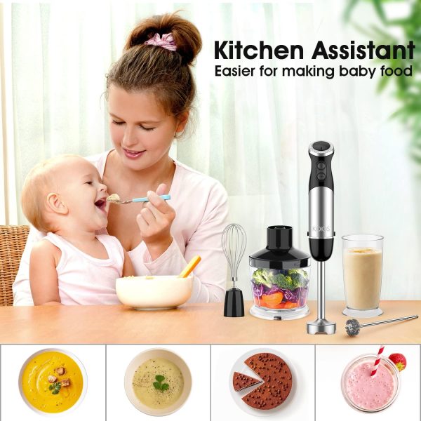 KOIOS Upgraded 1000W Immersion Blender Handheld