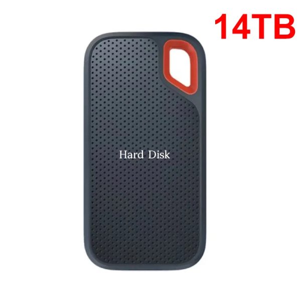 Portable E60 1TB 2TB 256TB USB 3.1 Mobile SSD External Hard Drive - Ideal Storage Solution for Laptop, PS5, and Mobile Devices - High-Performance HDD Storage Disk